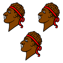 moors head flag